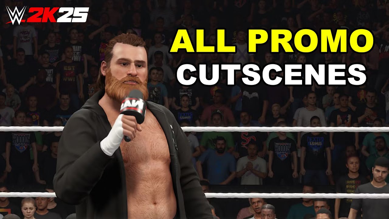 ALL Promo Cutscenes In Universe Mode | WWE 2K25