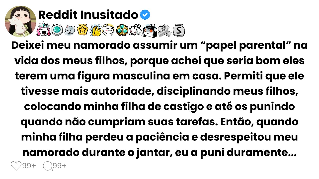 Deixei meu namorado assumir um “papel parental” na vida dos meus filhos, porque achei que seria...