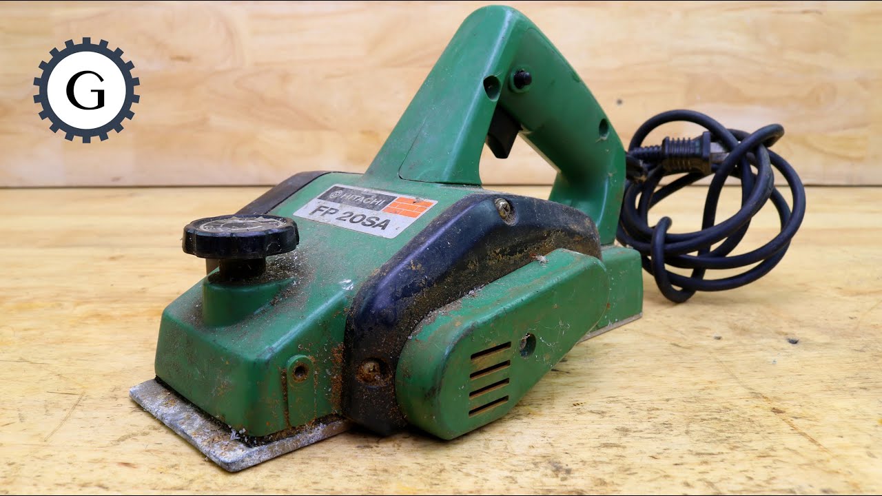Electric Planer Restoration | Hitachi P20SA