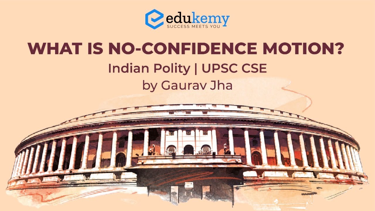 What is No-confidence Motion? | Indian Polity | UPSC CSE