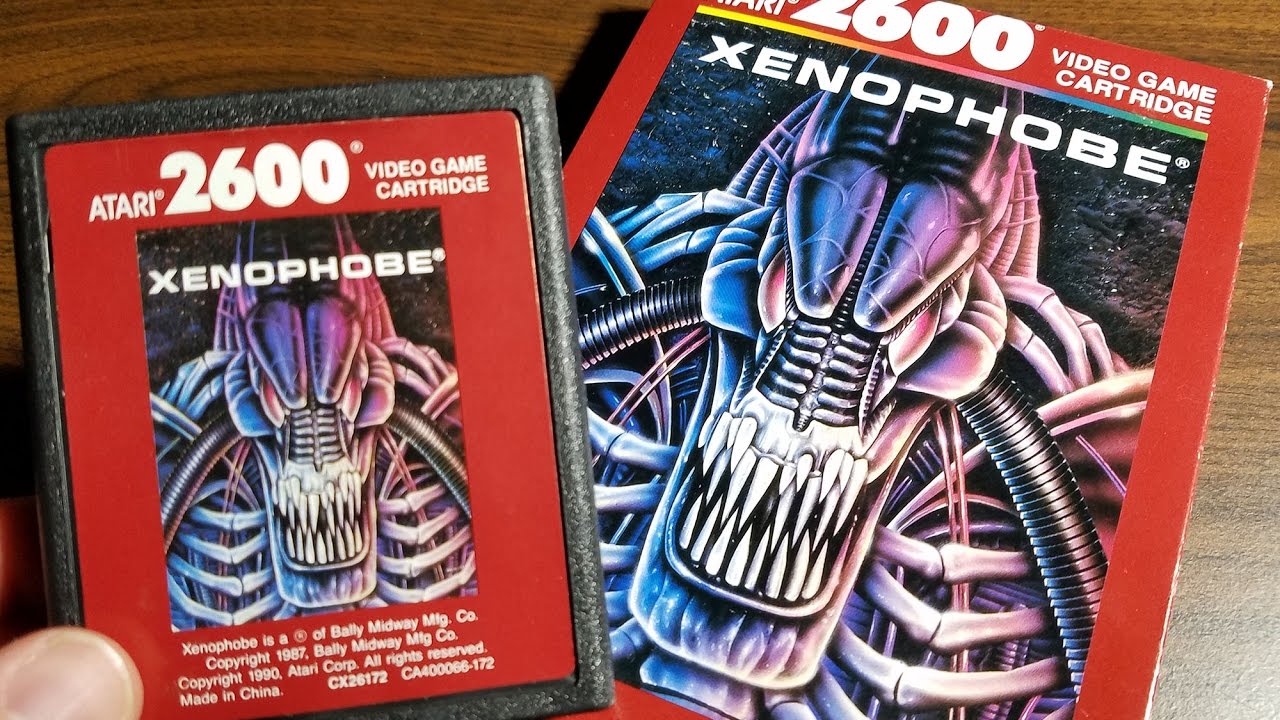Classic Game Room - XENOPHOBE review for Atari 2600