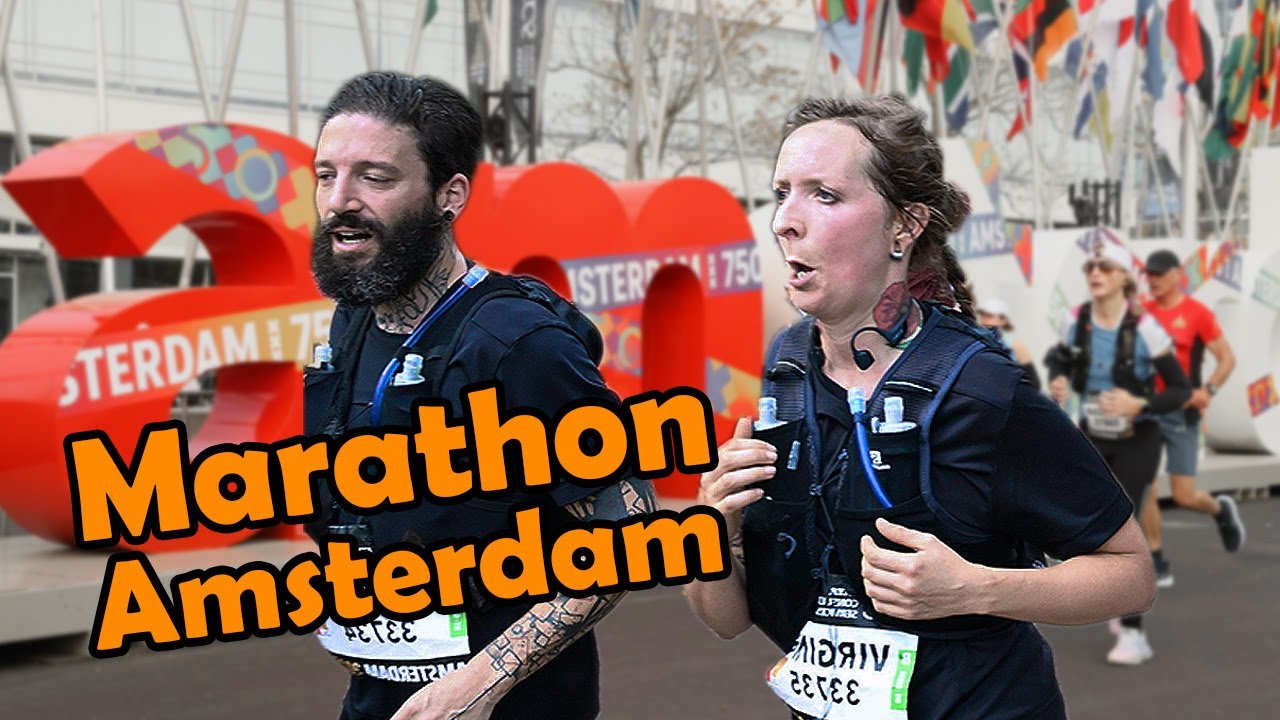 42km c'est dur ! Marathon d'Amsterdam !