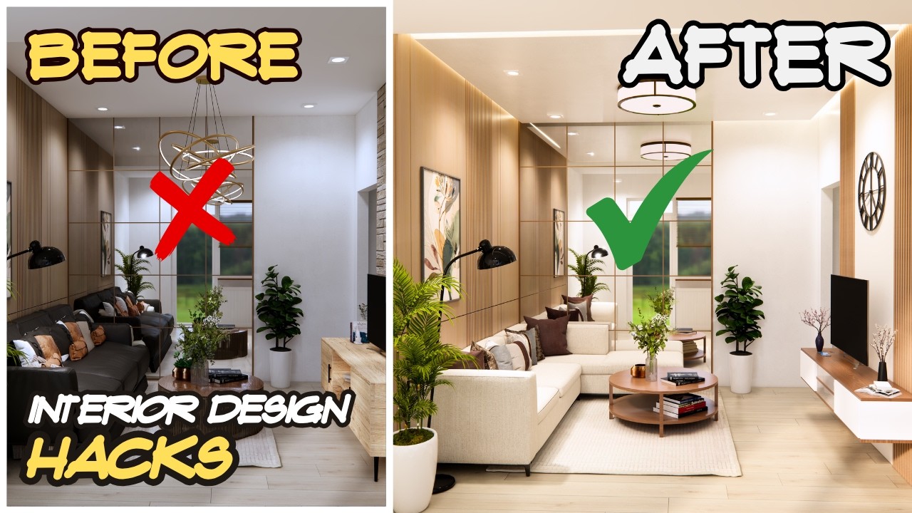 Interior Design Hacks for Small Living Rooms
