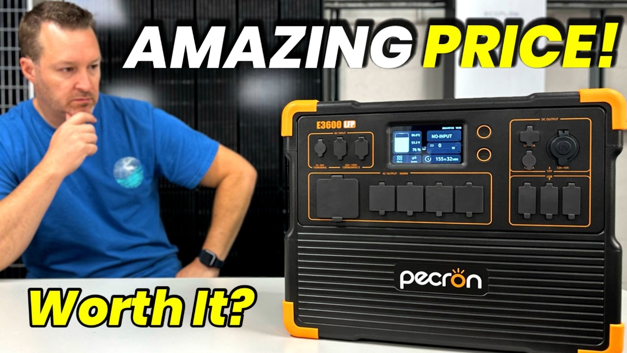 Pecron E3600LFP - Its Better Than Good!!