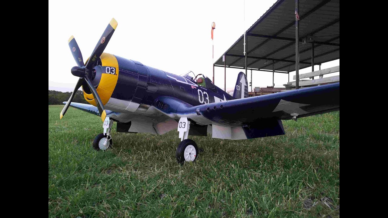 FMS 1700mm Corsair with modifications film