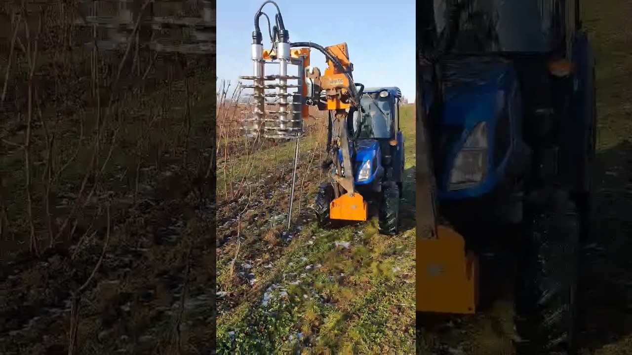 Pruning Machine For Vineyards || Made By Provitis France || #shorts #agriculture #farming