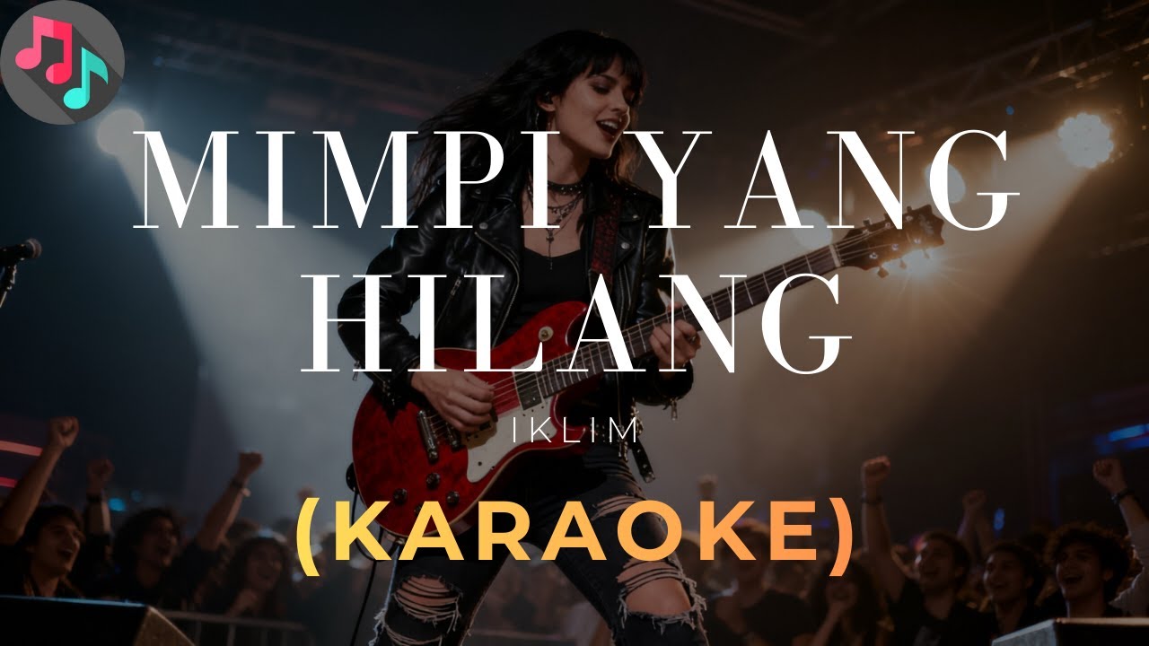 MIMPI YANG HILANG - IKLIM | KARAOKE | ROCK