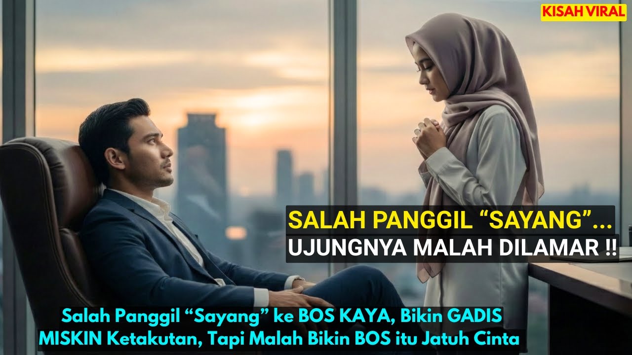 Salah Panggil “Sayang” ke BOS KAYA, Bikin GADIS MISKIN Ketakutan, Malah Bikin BOS itu Jatuh Cinta
