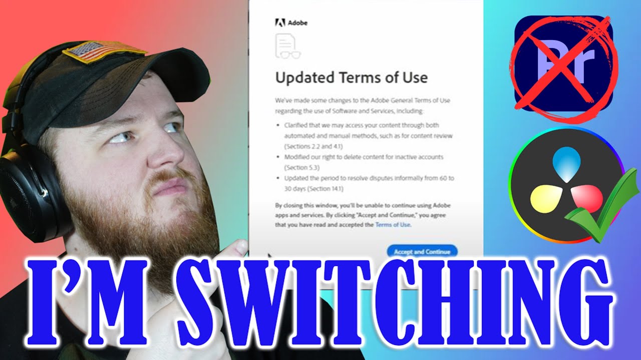 Adobe's Terms of Use is TOO FAR!