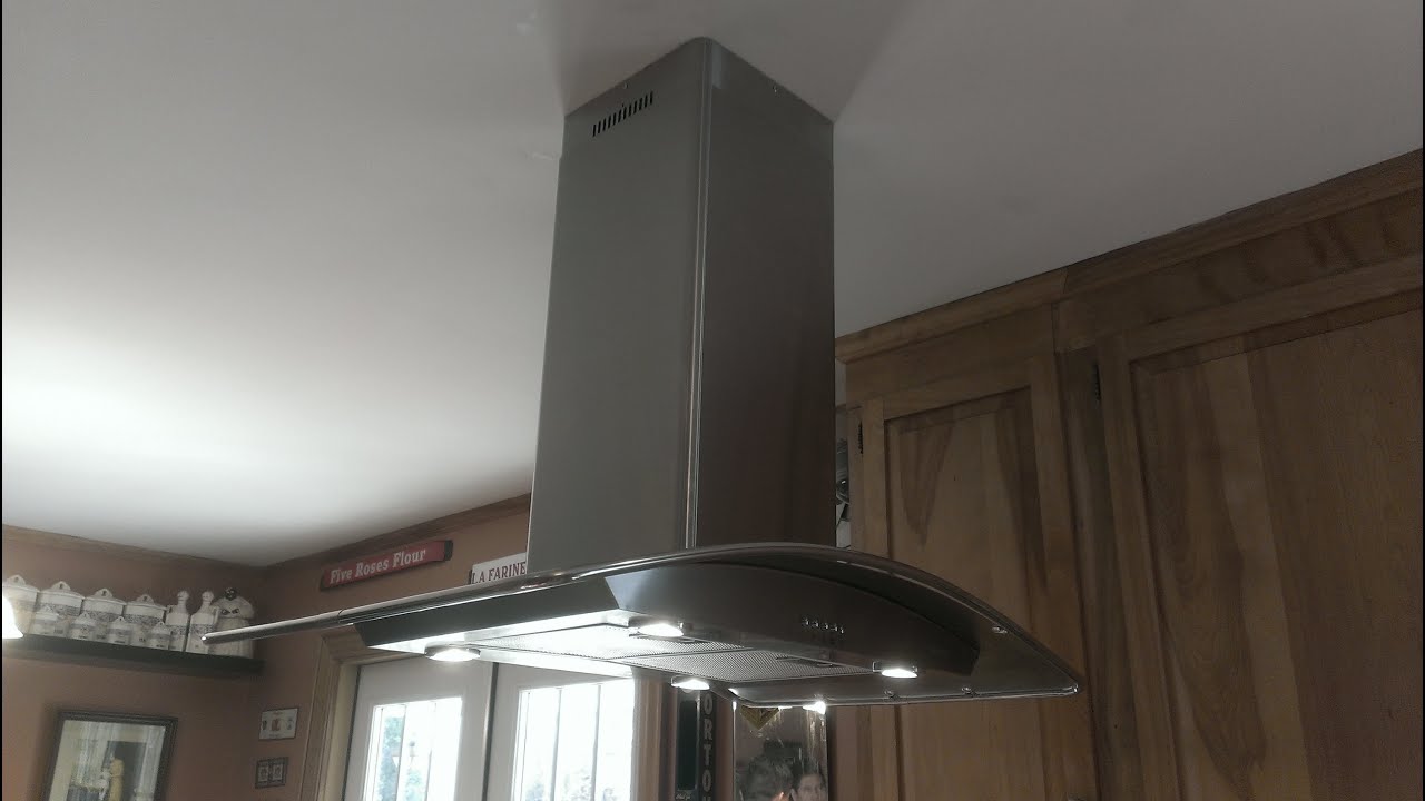 Como instalar un extractor de aire de peninsula