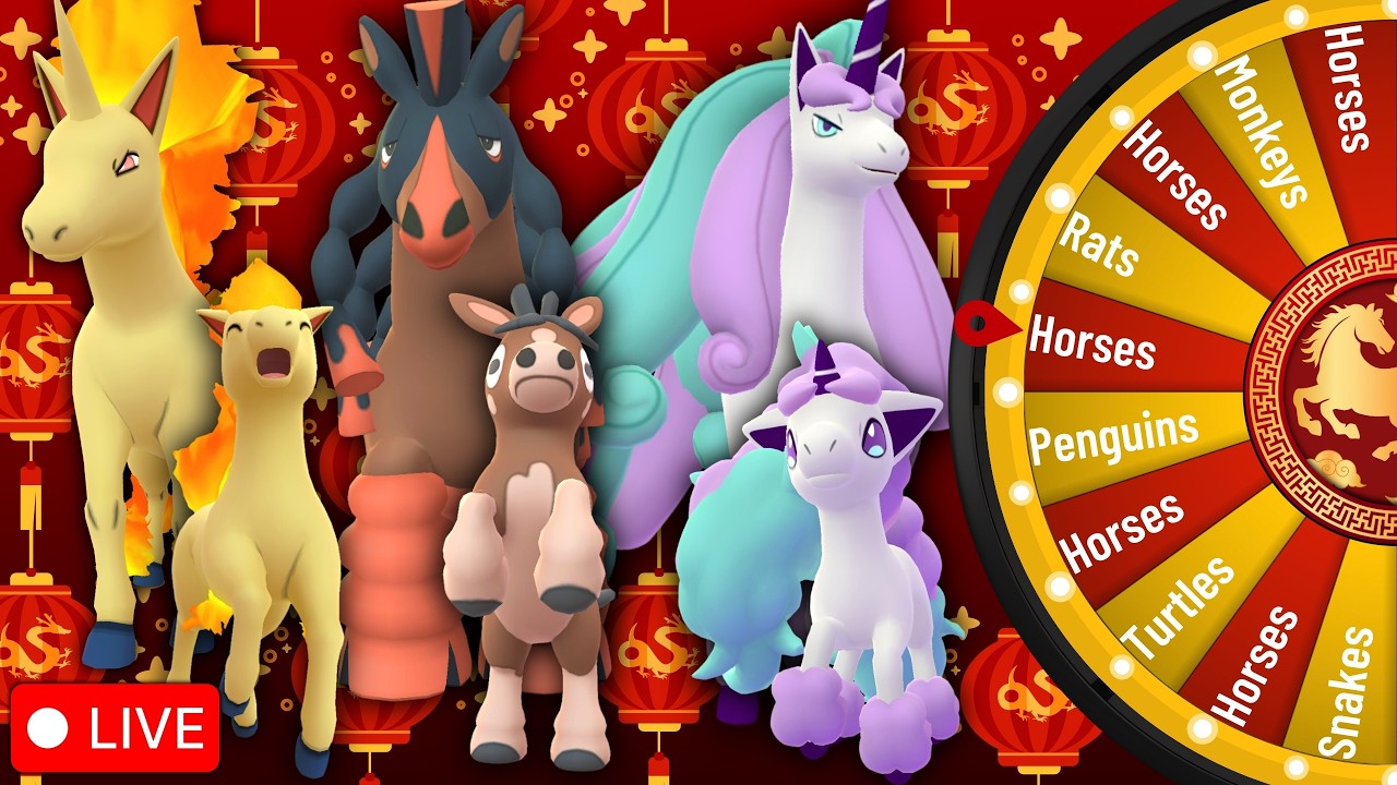 LIVE ANIMAL ROULETTE IN THE GREAT LEAGUE - YEAR OF THE HORSE EDITION!