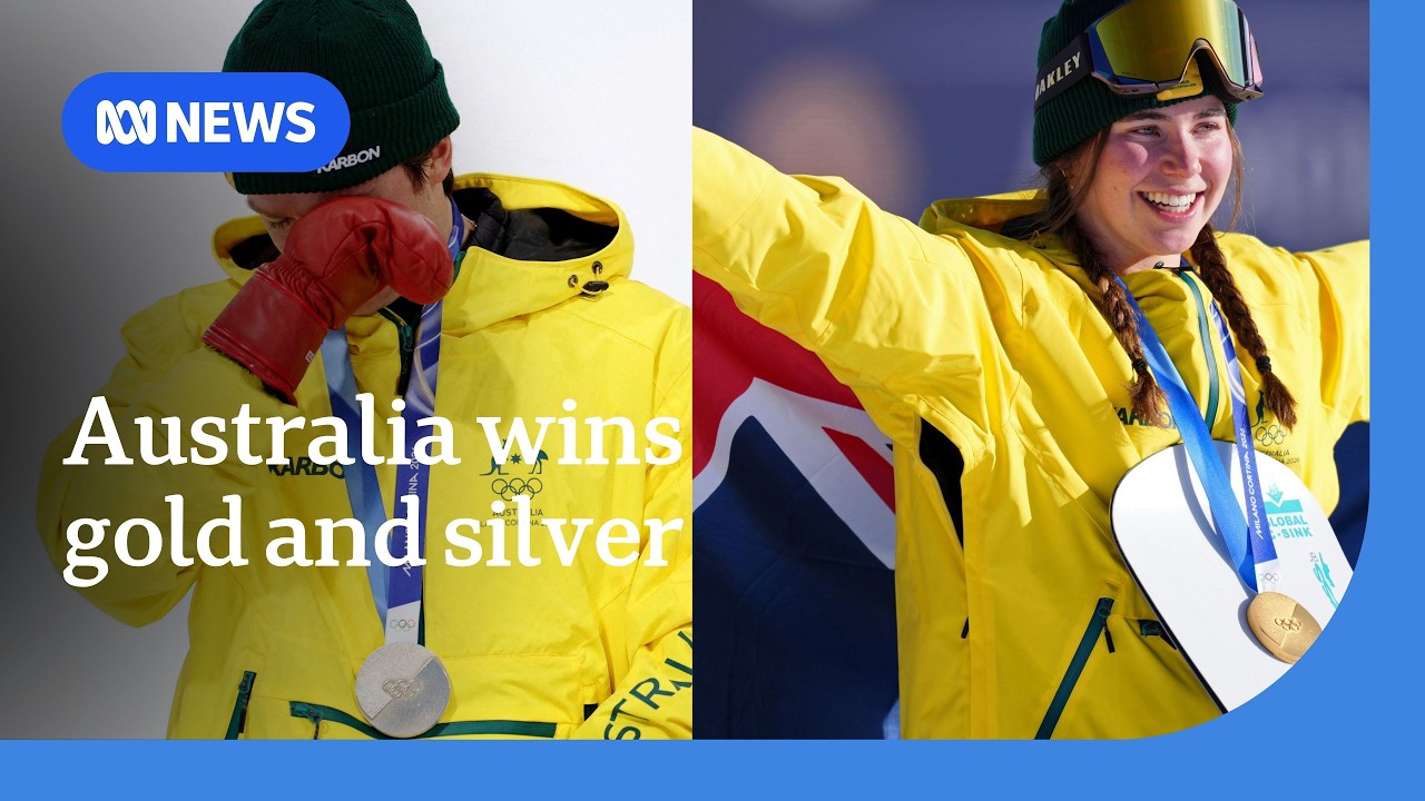 Australia wins gold and silver on day seven of 2026 Winter Olympic games | ABC NEWS