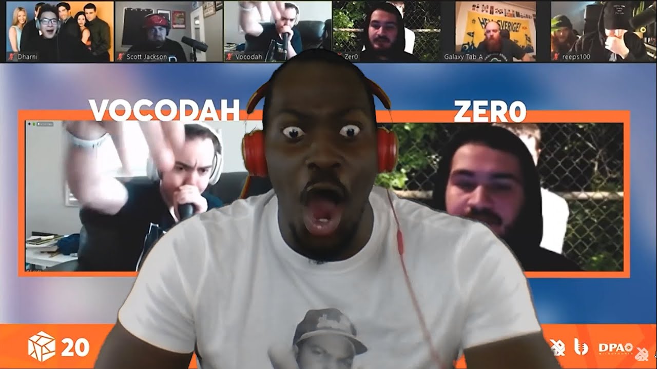 YO JOHN WICK SNAPPED LMAO | ZERO VS VOCODAH GBB ONLINE BATTLE FINAL REACTION