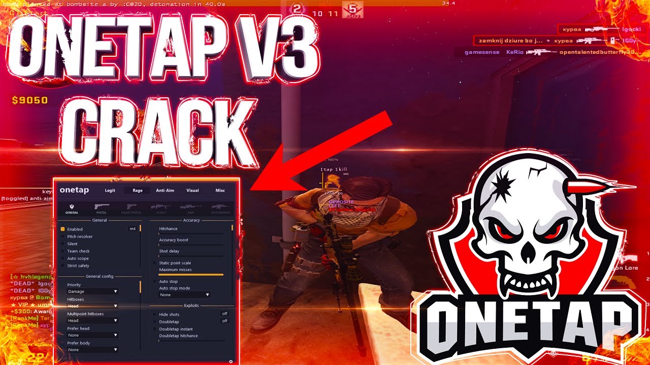 ONETAP V3 CRACK // КРЯК ВАНТАПА В3 // СКАЧАТЬ ВАНТАП В3 КРЯК //