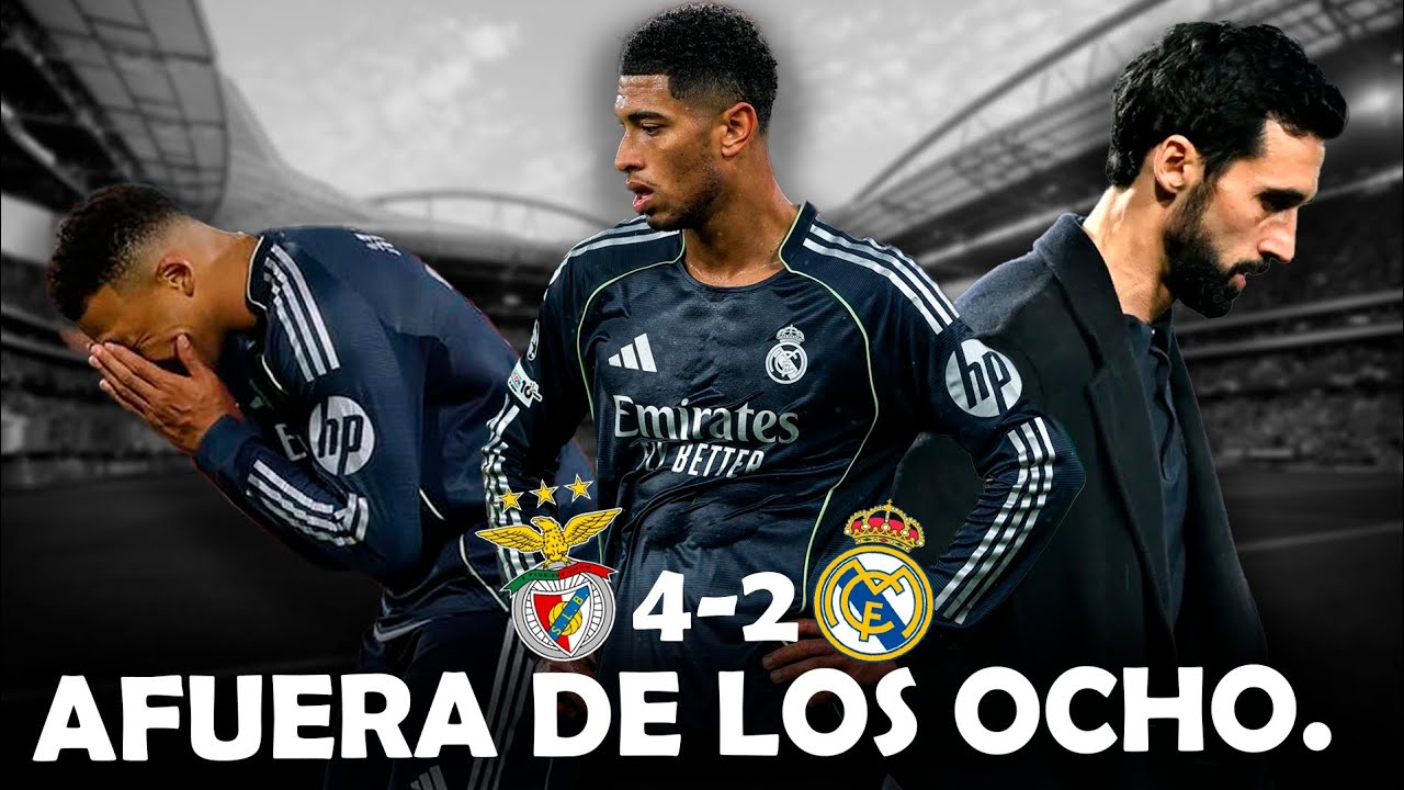 REAL MADRID AFUERA DE LOS OCTAVOS - CHAMPIONS LEAGUE. El DT NO JUEGA.