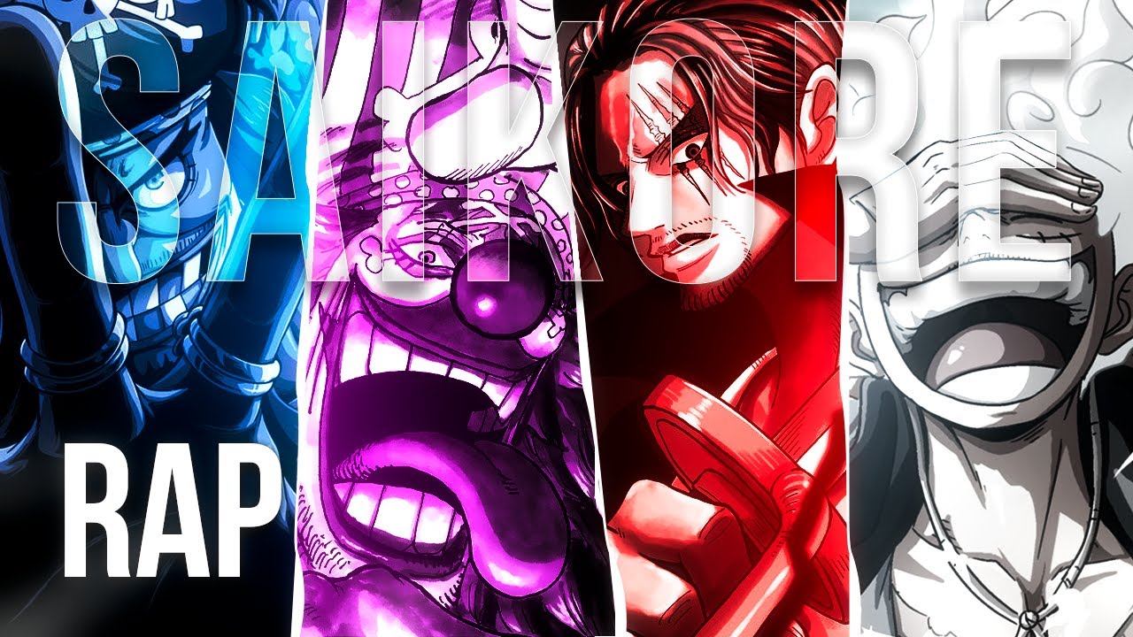 Yonkou RAP - &iexcl;Los NUEVOS EMPERADORES! (Luffy, Shanks, Barbanegra y Buggy) | One Piece