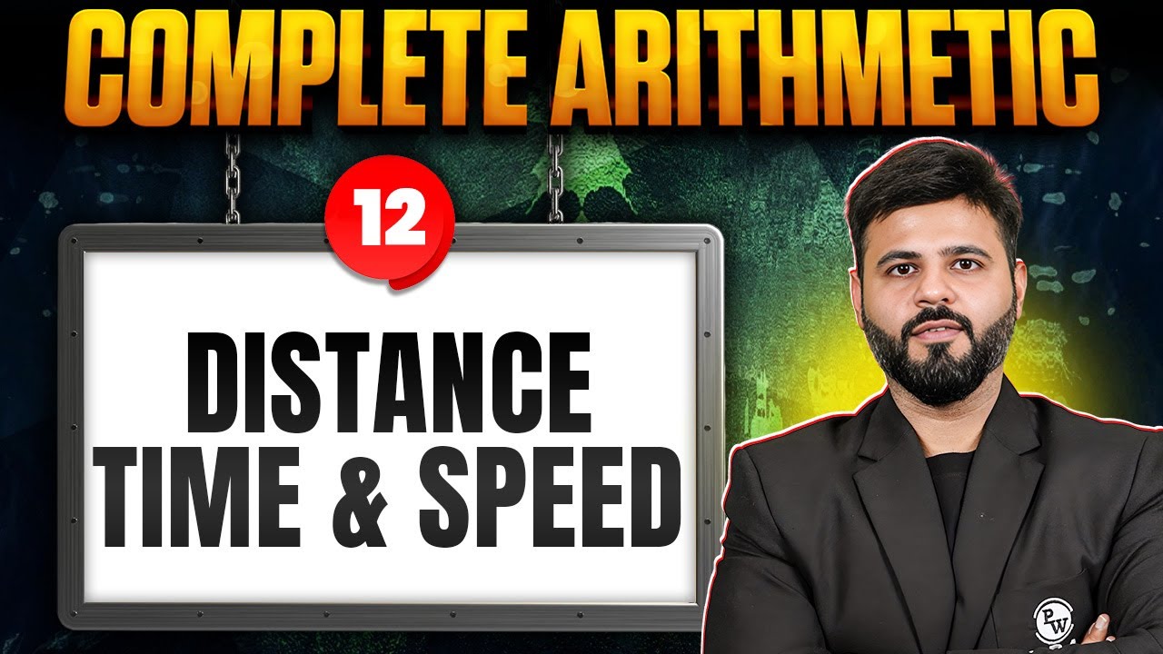 Distance, Time & Speed | Arithmetic Ep. 12 | CAT 2025 Prep