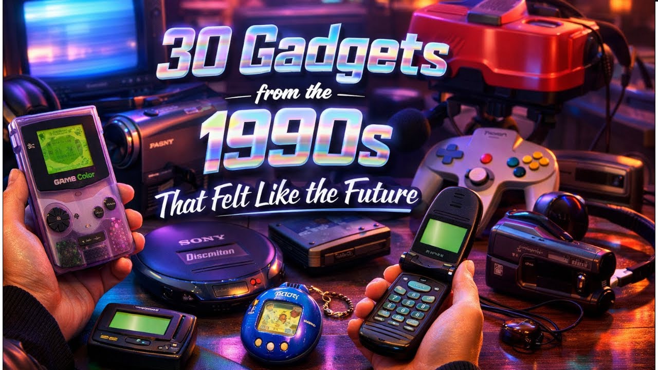 30 Gadgets from the 1990s That Felt Like the Future