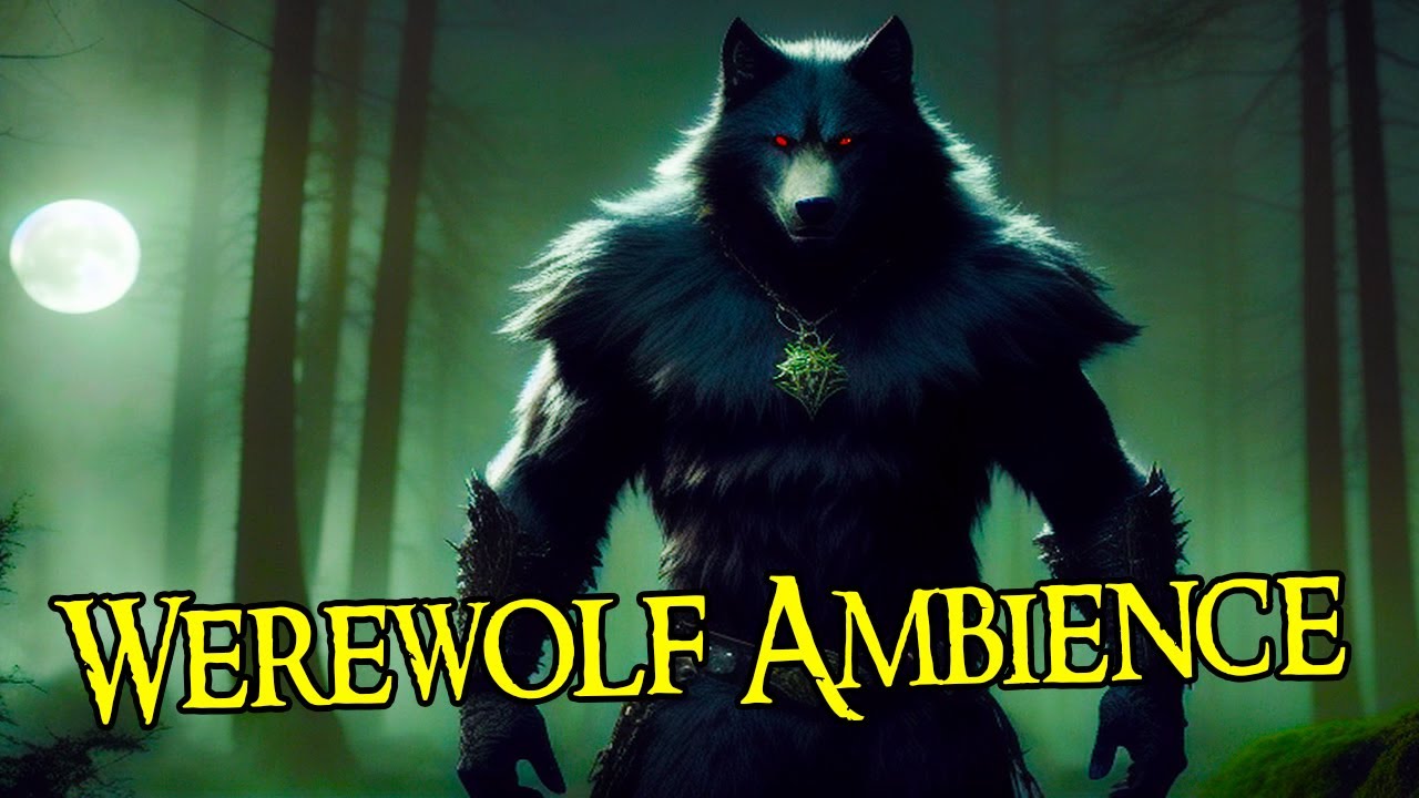 Werewolf Ambience | Alone In The Forest With A Werewolf | Scary Halloween Sounds
