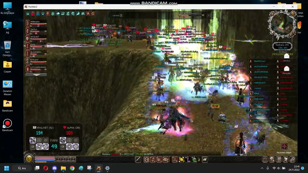 HunkarMt2 (KRALİYET vs ALPHA) Tag Kapatmasına 3-0 #hunkarmt2