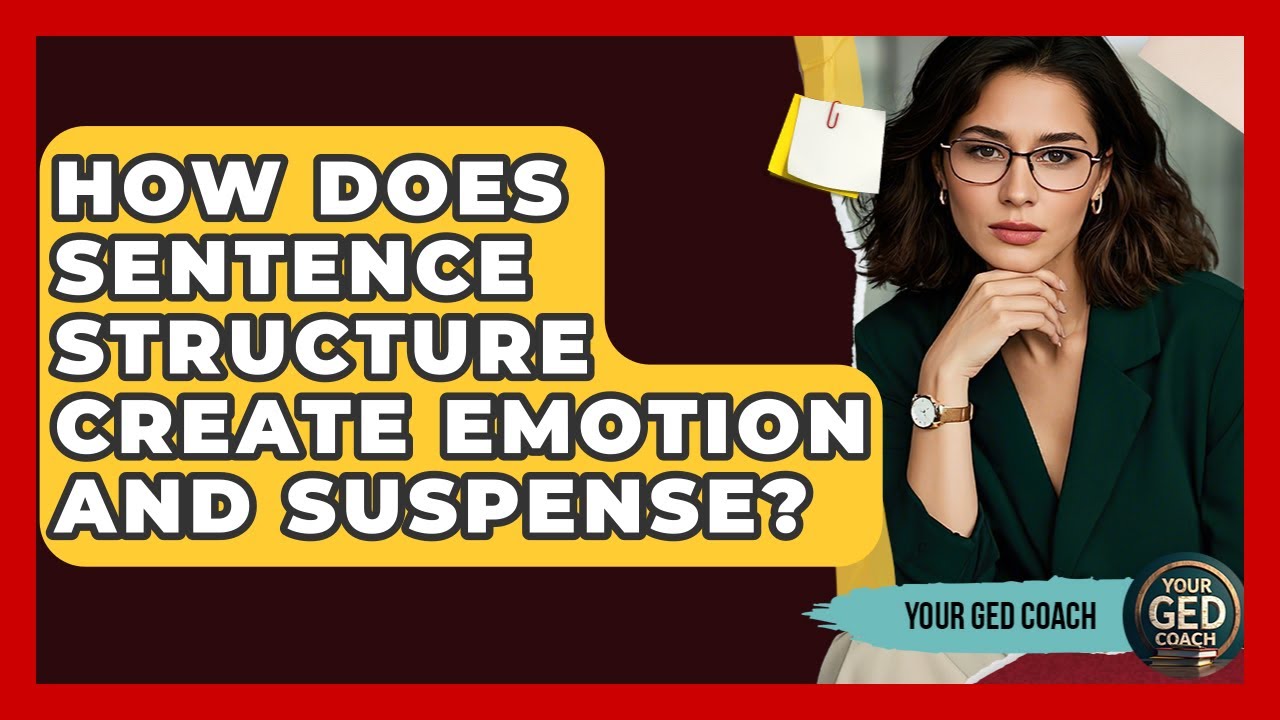 How Does Sentence Structure Create Emotion And Suspense? - Your GED Coach