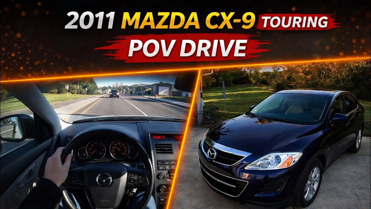 2011 Mazda CX-9 Touring POV Drive