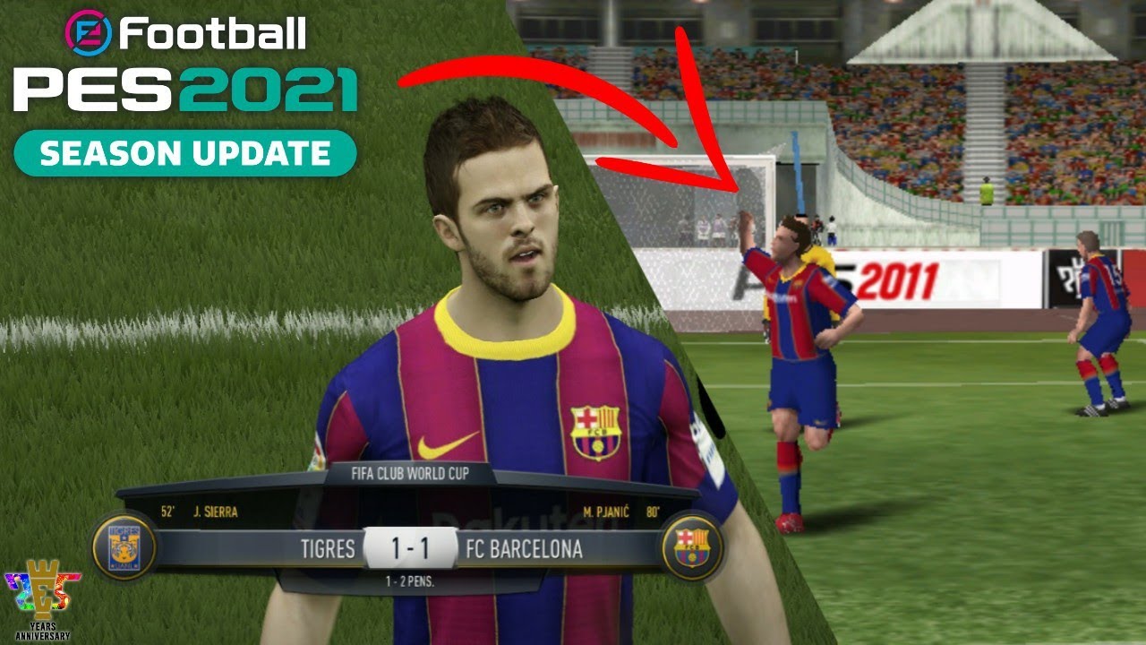 😱 NUEVO! PES 21 Mod PES 11/ Para Android (50Mb) Offline