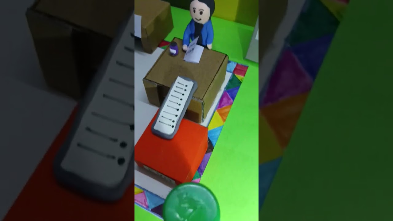 election scenery school project SSC project polling booth voting awareness model #electrotech