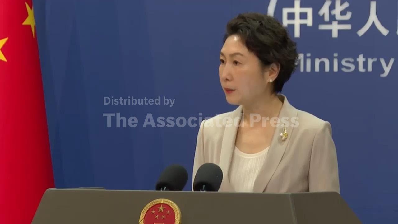 China's Foreign Ministry says US-Israeli strikes on Iran violates international law