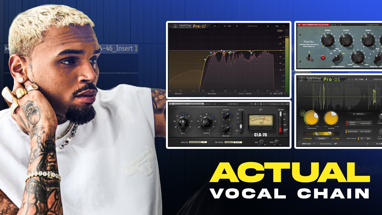 👨&zwj;🚀 Chris Brown's ACTUAL Vocal Chain Order