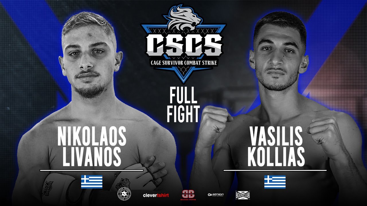 Combat Strike 2: Nikolaos Livanos vs. Vasilis Kollias Full Fight