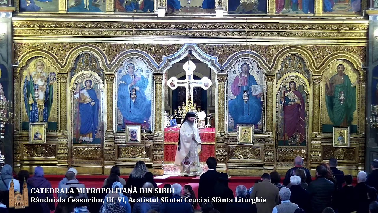 Rânduiala Ceasurilor, III, VI, Acatistul Sfintei Cruci și Sfânta Liturghie