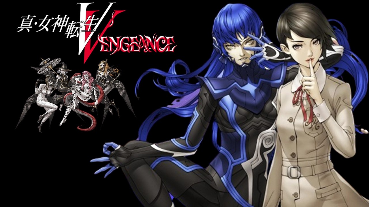 [観るゲーム] 『真・女神転生Ⅴ Vengeance』 復讐の女神 ストーリームービーまとめ ネタバレあり  / 尋峯ヨーコVS 磯野上タオ /4K PC高画質