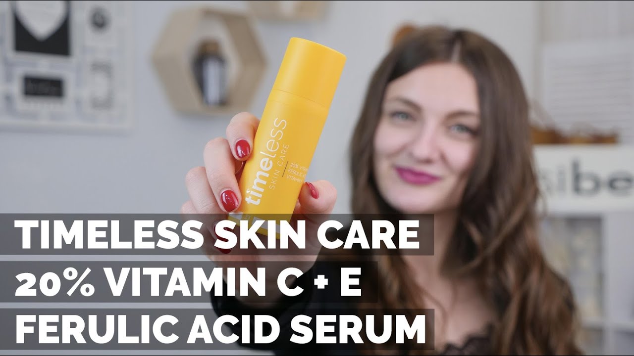 АНТИОКСИДАНТЫ | ОБЗОР СЫВОРОТКИ-БЕСТСЕЛЛЕРА TIMELESS - 20% VITAMIN C + E FERULIC ACID SERUM