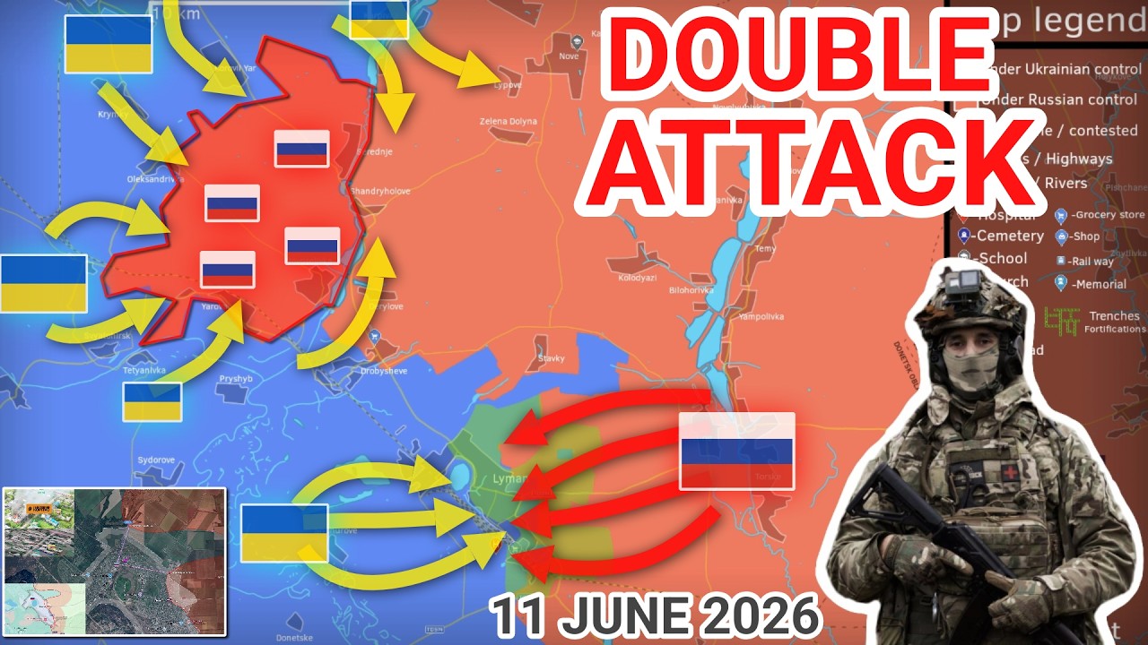 Total Chaos in Lyman Sector: Ukraine Flanks the River as Russian Infiltrators Advance [11 June 2026]