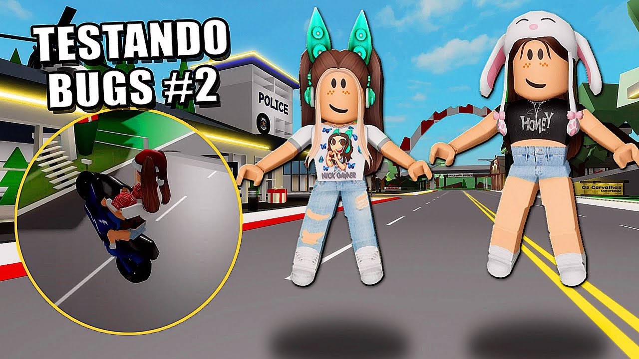 TESTANDO BUGS DO BROOKHAVEN #2 - Roblox