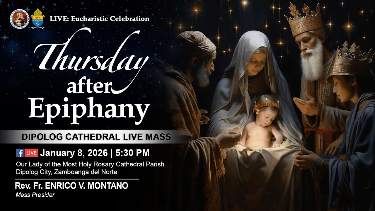 EUCHARISTIC CELEBRATION | Dipolog Cathedral - January 6, 2026