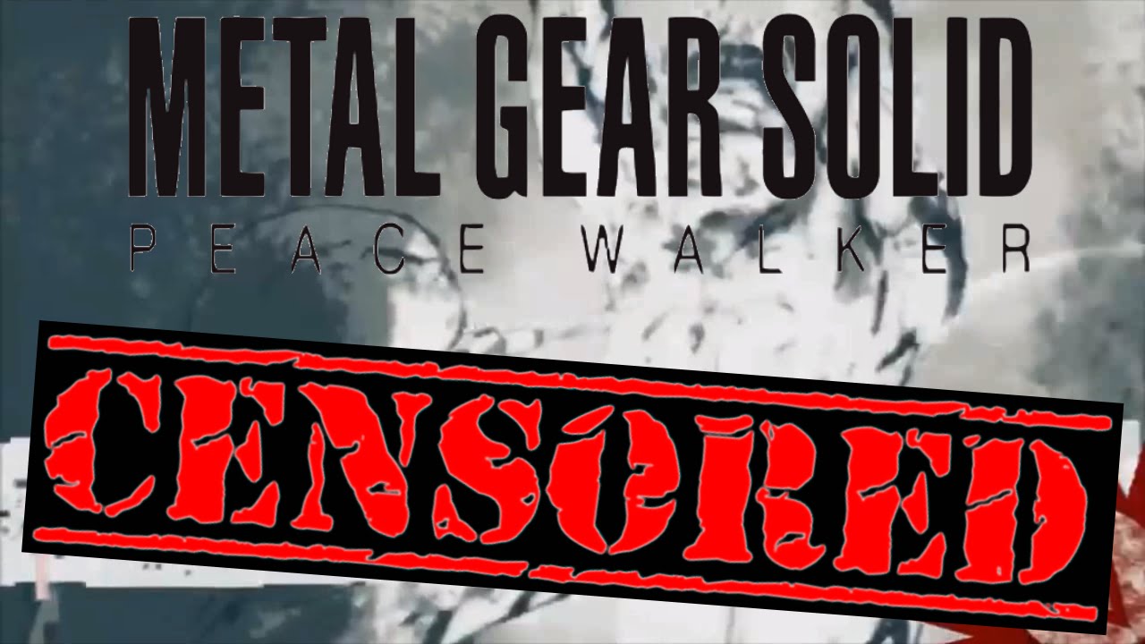 Metal Gear Solid Peace Walker CENSORED - Snake's Electricity Torture