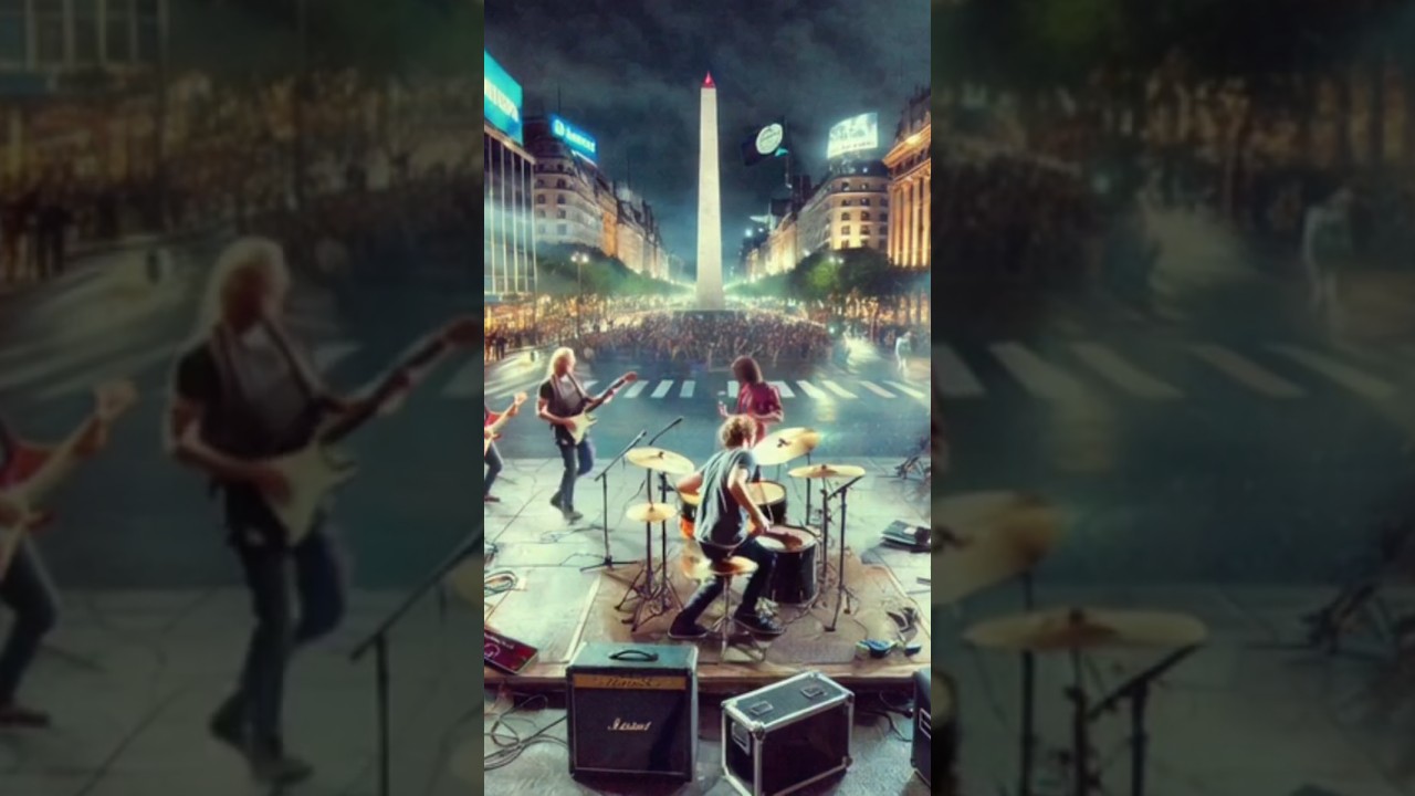 Obelisco en la Noche - Rock en Espa&ntilde;ol #rockargentino  1/2