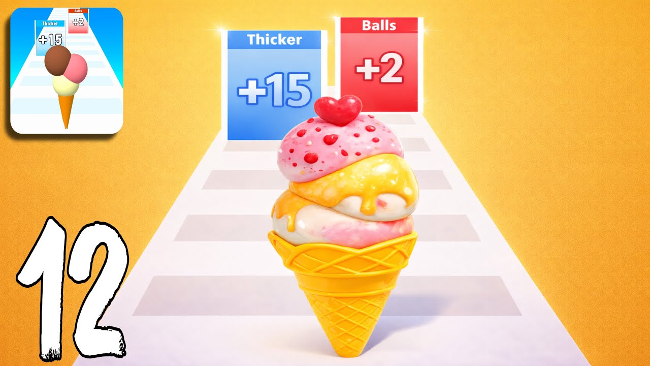 Ice Cream Rush - Gameplay Walkthrough ( Android, iOS )