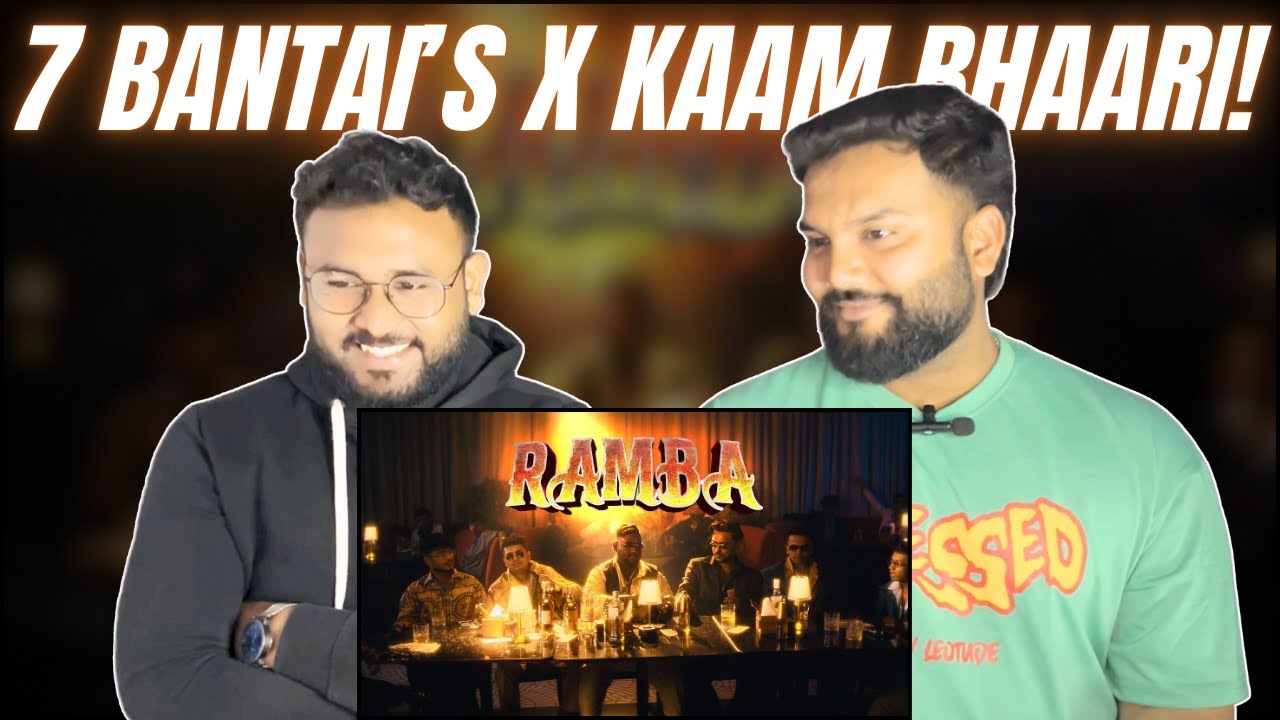 Ramba - 7 Bantai'Z, ‪@KaamBhaari | Azadi Records | REACTION | THE TWIN REACTS