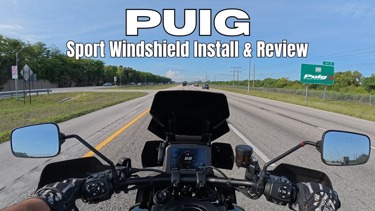 Puig Windshield Harley Pan America