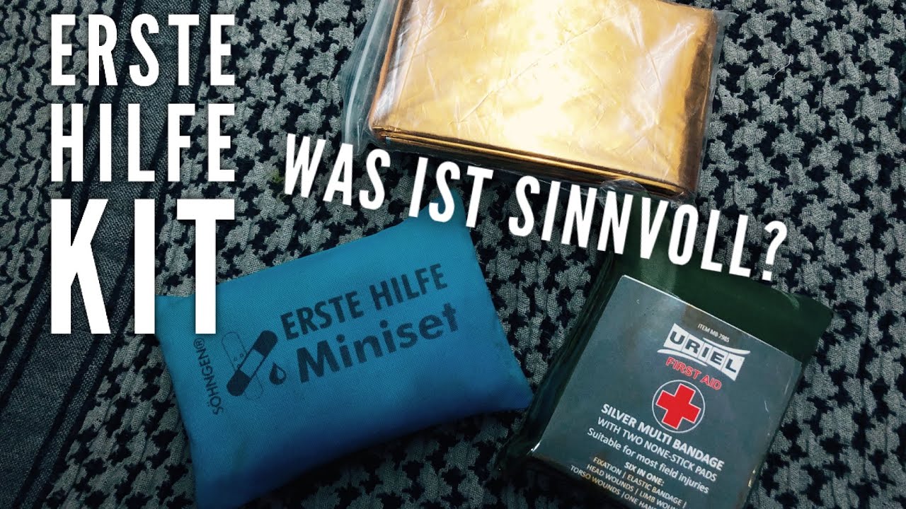 Erste Hilfe Kit zusammenstellen - Talk mit Sebastian von AdventureTrails