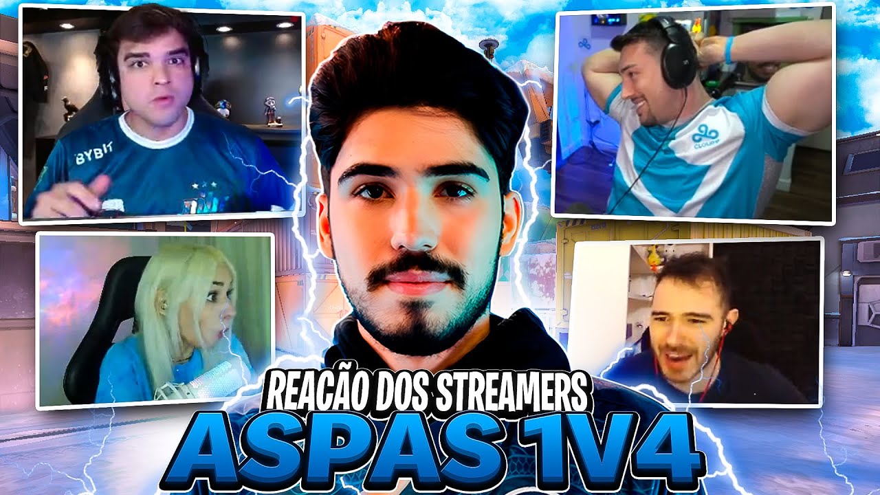 REAÇÃO DO MUNDO ao 1V4 do ASPAS HUMILHANDO a MIBR só dando tapa!