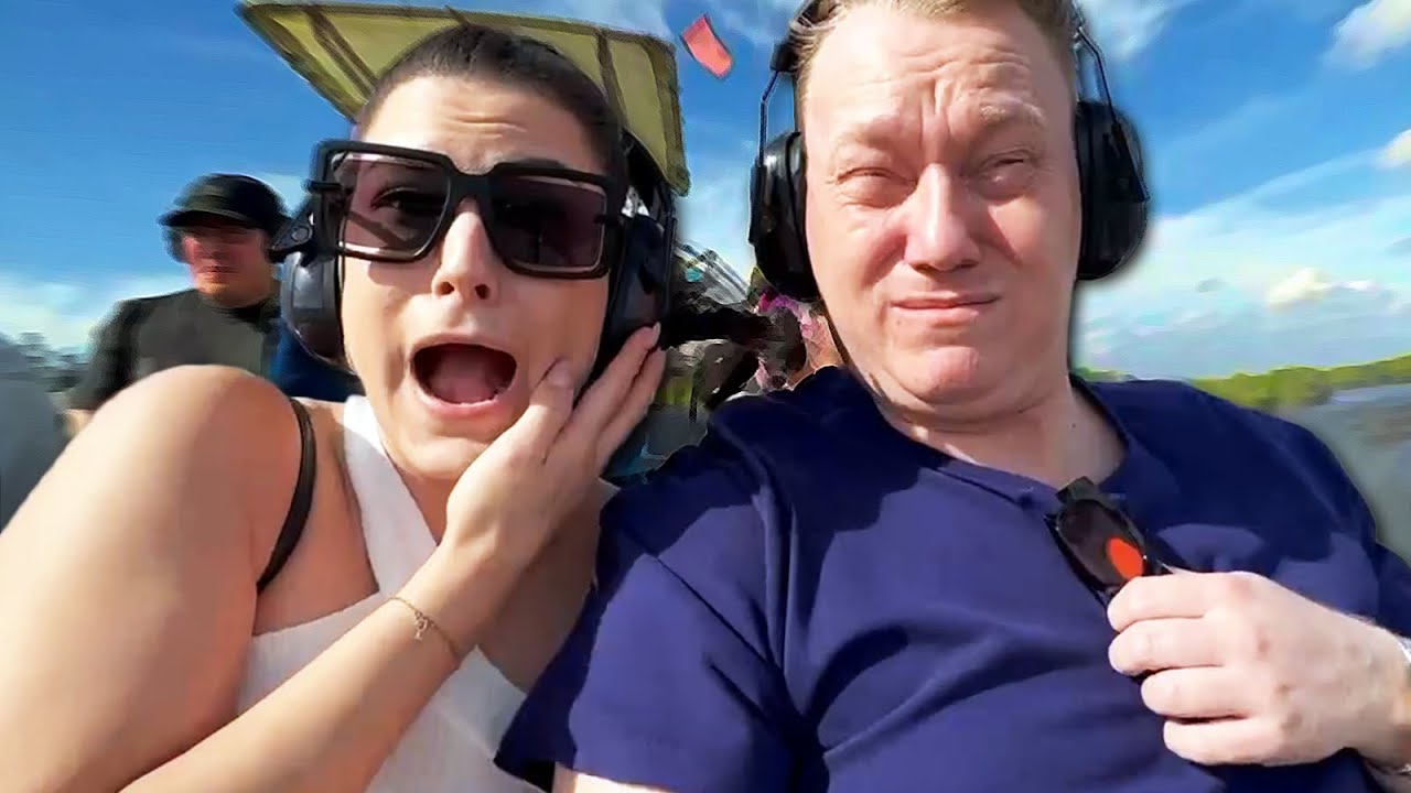 MIT DEM AIRBOAT DURCH DIE EVERGLADES! 😂