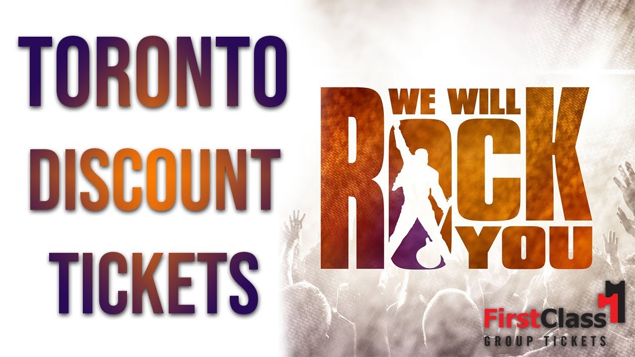 We Will Rock You The Musical- FirstClass Group Tickets