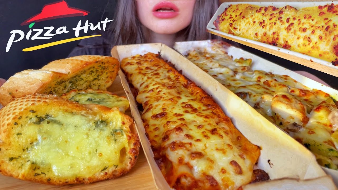 FOOTLONG LASAGNA + CREAMY ALFREDO PASTA | MUKBANG ASMR | EATING SOUNDS
