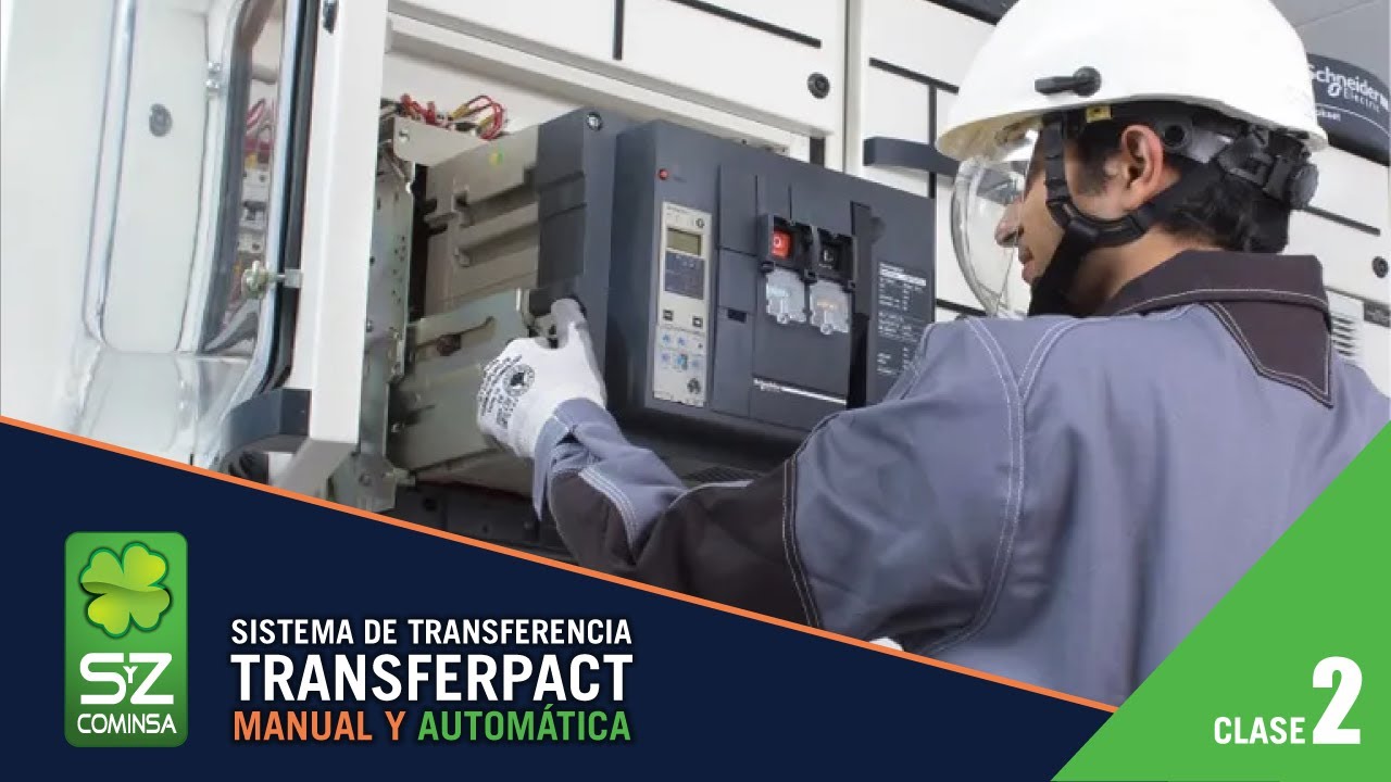 Enclavamiento de dos dispositivos por placa base - Transferpact Schneider Electric