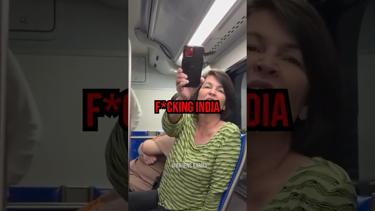 Karen gets put on a NO-FLY list for being racist! #karen #crazy #funny #karma