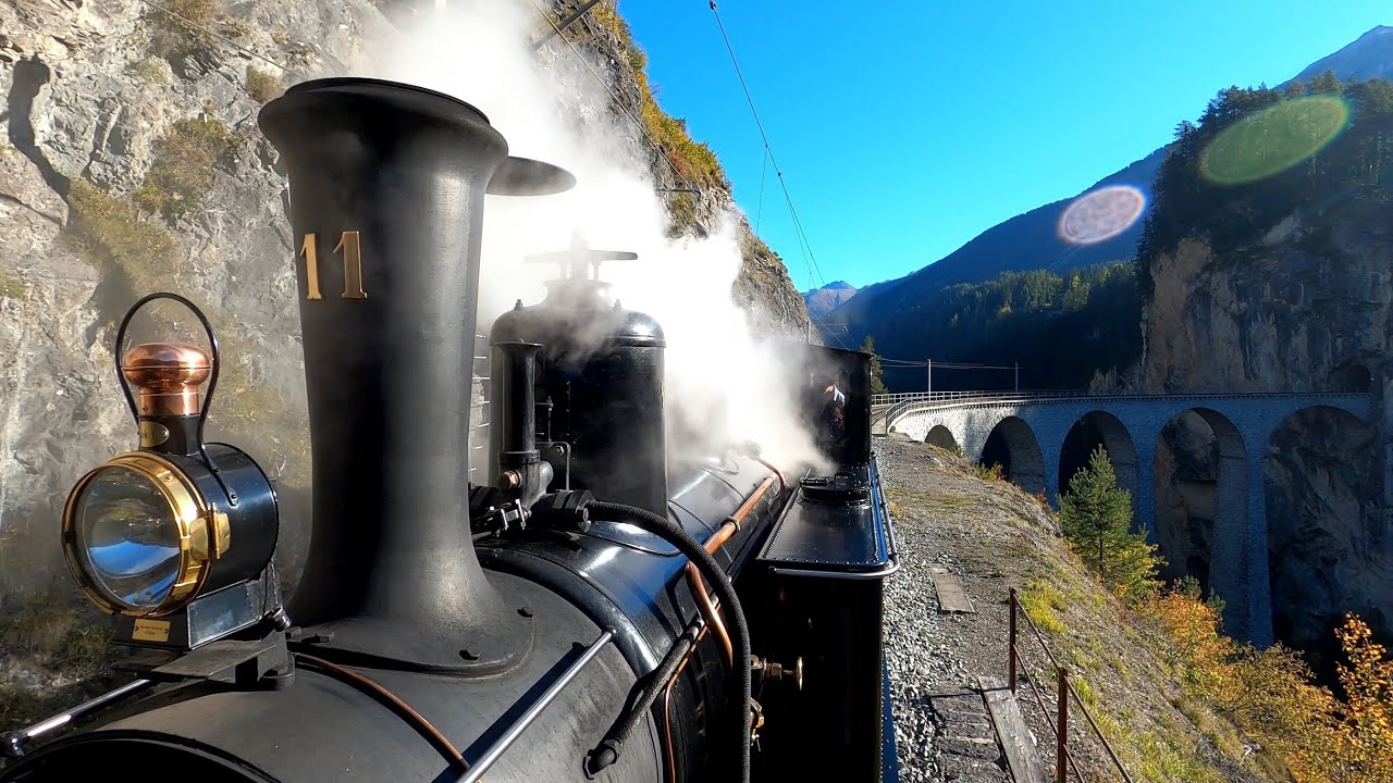 RhB - Dampffahrt Albula
